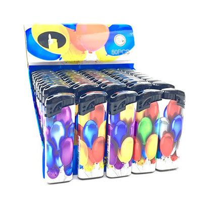 50 x 4Smoke Electronic Printed Lighters - DY068