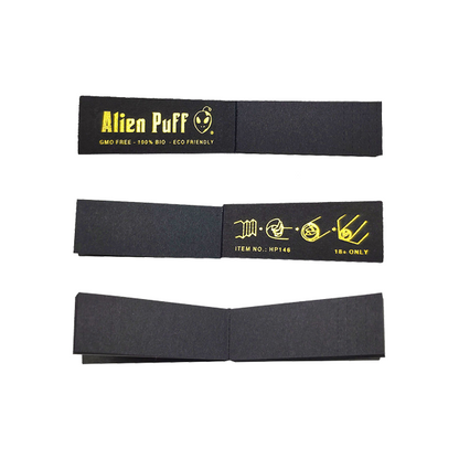 50 Alien Puff Black & Gold Filter Tips