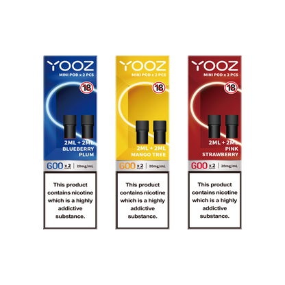 Yooz Mini Replacement Pods 2PCS 2ml (BUY 5 GET 1 FREE)