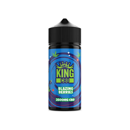 King CBD 2500mg CBD E-liquid 120ml (BUY 1 GET 1 FREE)