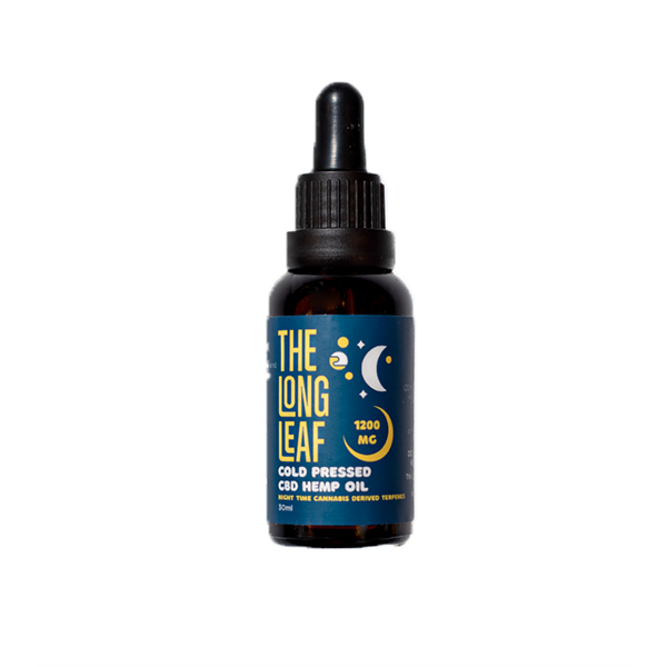 The Long Leaf 1200mg Night Cold Pressed Oil 30ml