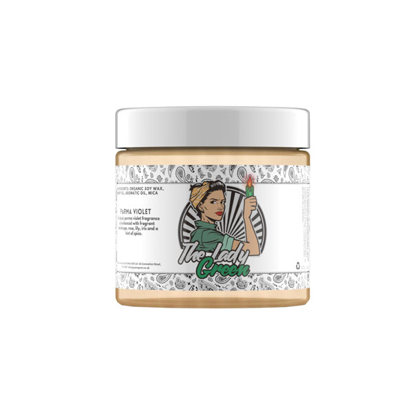 Lady Green Hemp Infused Candle