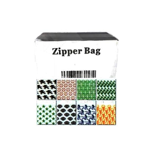 5 x Zipper Branded 2 x 2S Printed Crown Baggies